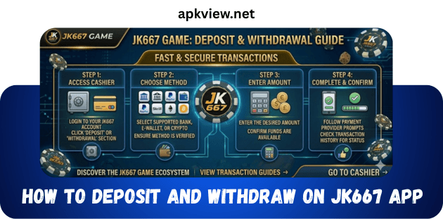 payment methods on JK667 Game
