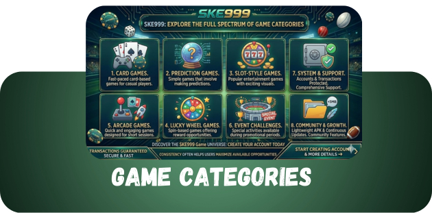 Game categories