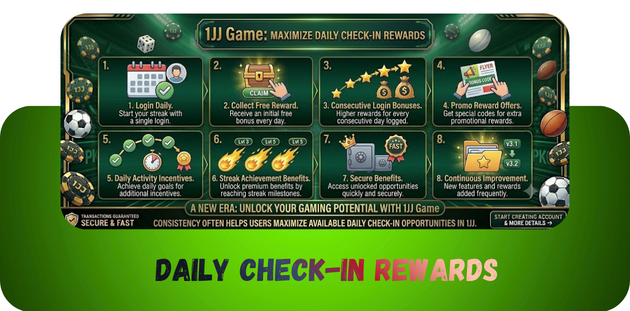 daily check rewards