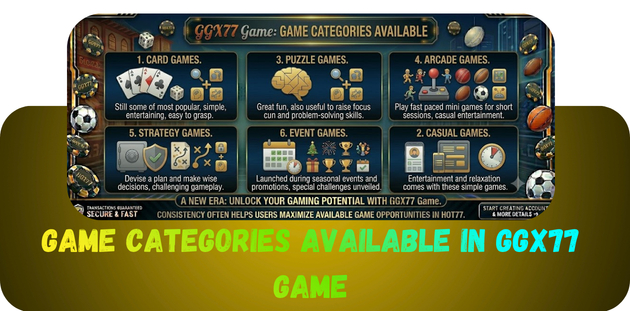 game categories on game